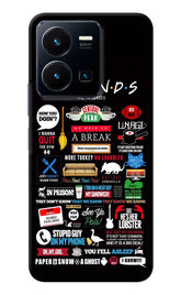 FRIENDS Vivo Y35 Back Cover